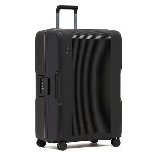 Tosca Knox 77 cm 4-Wheel Luggage with Zipperless Closure - Black