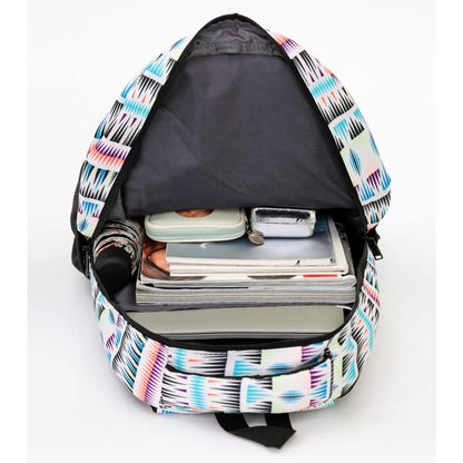 Padded laptop compartment at rear of bag