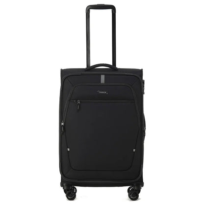 Tosca Luna-Lite 65 cm 4-Wheel Expandable Suitcase - Black / Grey