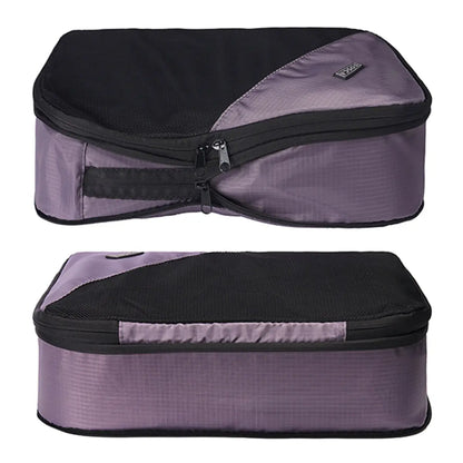 Tosca Medium Compression Packing Cubes (2 Pack) - Black