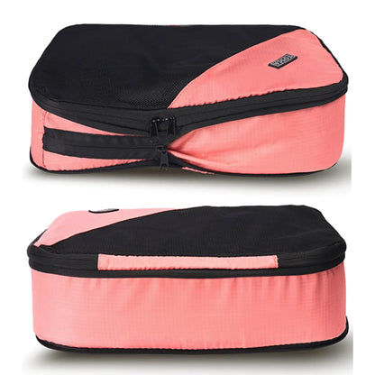 Tosca Medium Compression Packing Cubes (2 Pack) - Coral