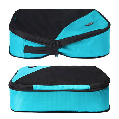Tosca Medium Compression Packing Cubes (2 Pack) - Teal