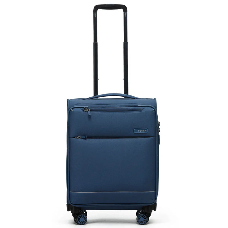 Tosca So Lite - 54 cm 4-Wheel Carry-On Suitcase - Blue