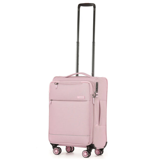 Tosca So Lite - 54 cm 4-Wheel Carry-On Suitcase - Blush