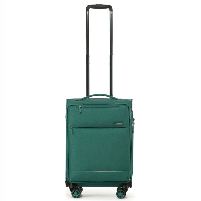 Tosca So Lite - 54 cm 4-Wheel Carry-On Suitcase - Emerald Green