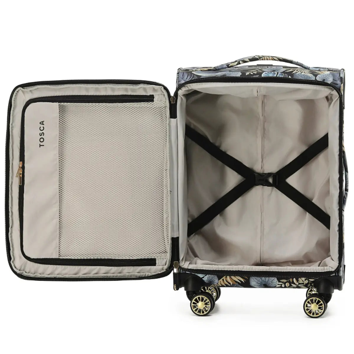 Tosca So Lite - 54 cm 4-Wheel Carry-On Suitcase - Golden Palm
