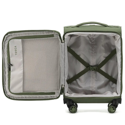 Tosca So Lite - 54 cm 4-Wheel Carry-On Suitcase - Khaki