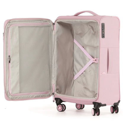 Tosca So Lite 67 cm 4-Wheel Expandable Suitcase - Blush
