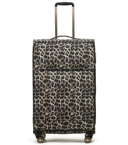 Tosca So Lite 79 cm 4-Wheel Suitcase - Leopard
