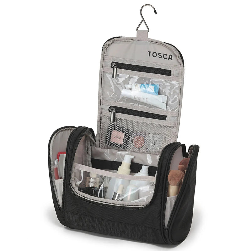 Tosca So Lite Hanging Vanity Bag - Black