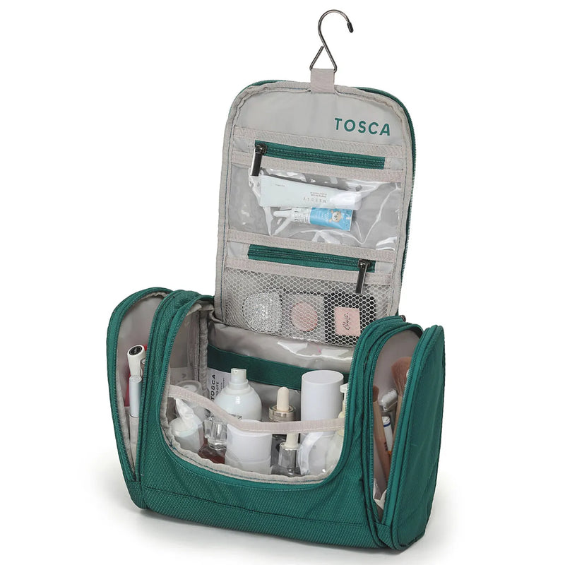Tosca So Lite Hanging Vanity Bag - Emerald Green