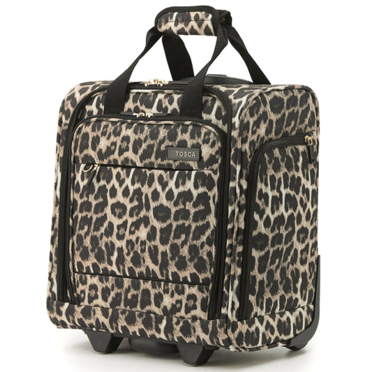 Tosca So Lite Onboard 2-Wheel Under Seat Bag - Leopard