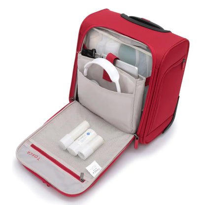 Internal organisation with laptop pocket