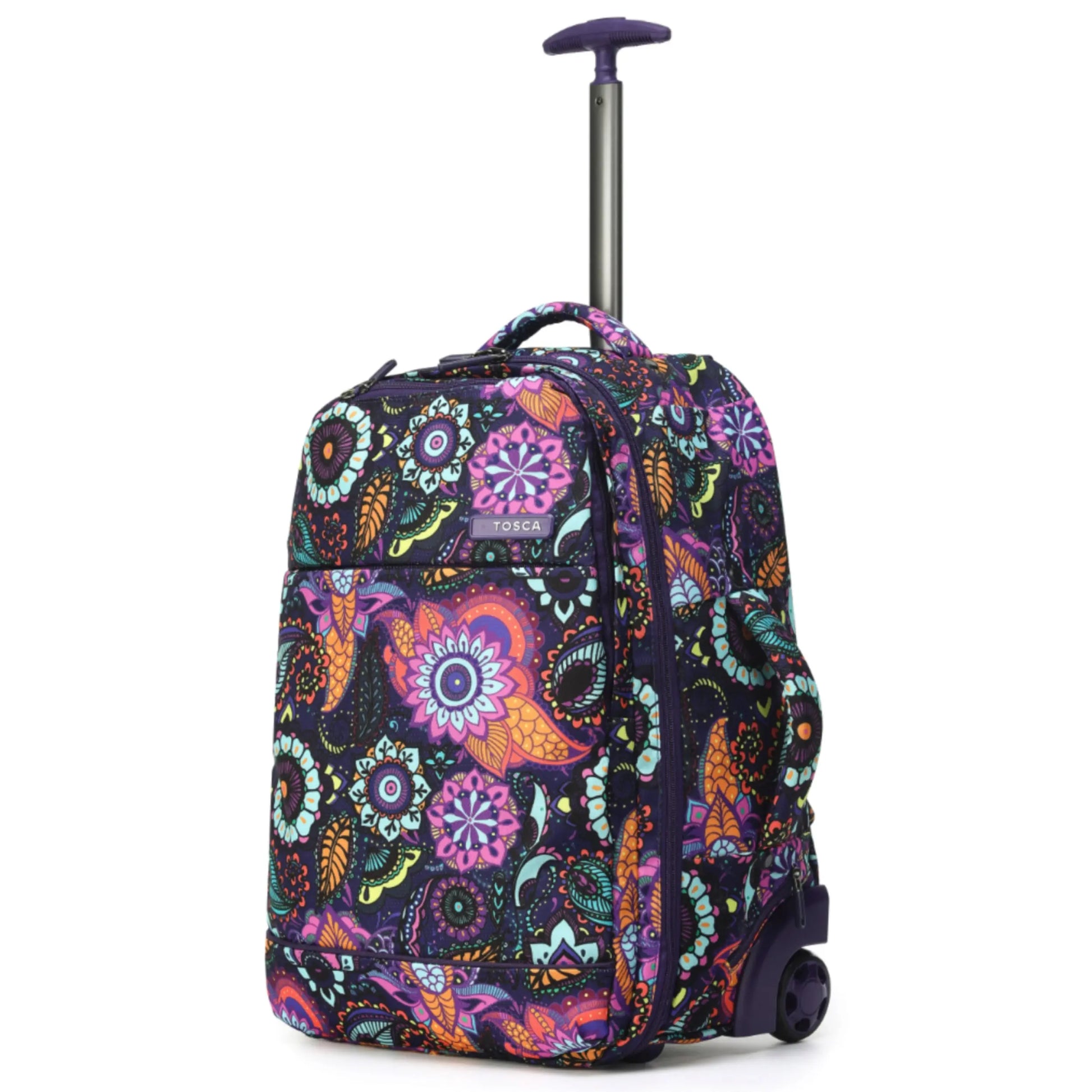 Tosca Paisley Wheel Backpack