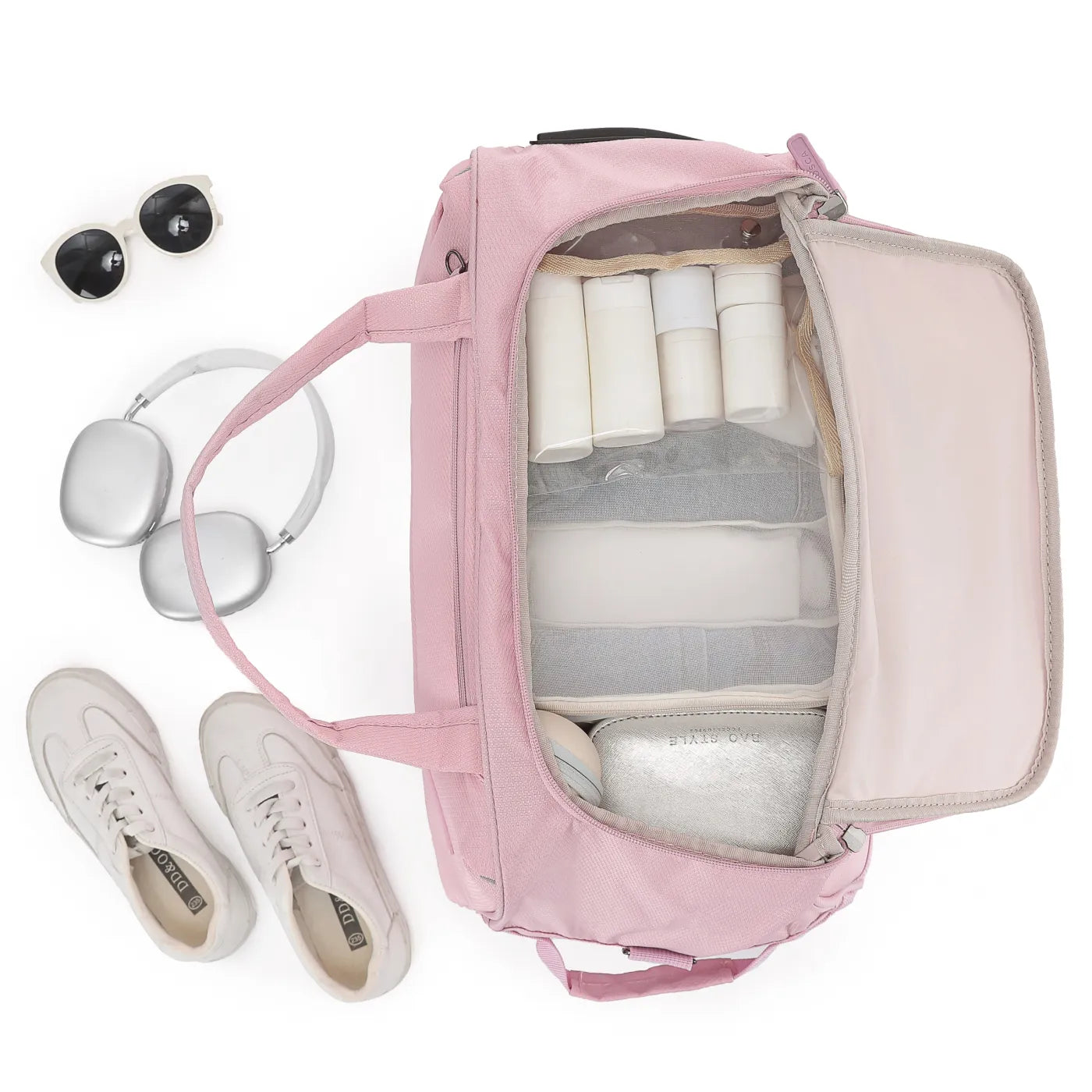 Tosca So Lite Onboard Wheel Bag - Blush