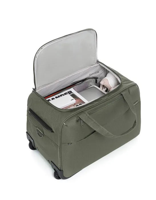 Tosca so lite onboard wheel bag with khaki colour holds all your travel accessories