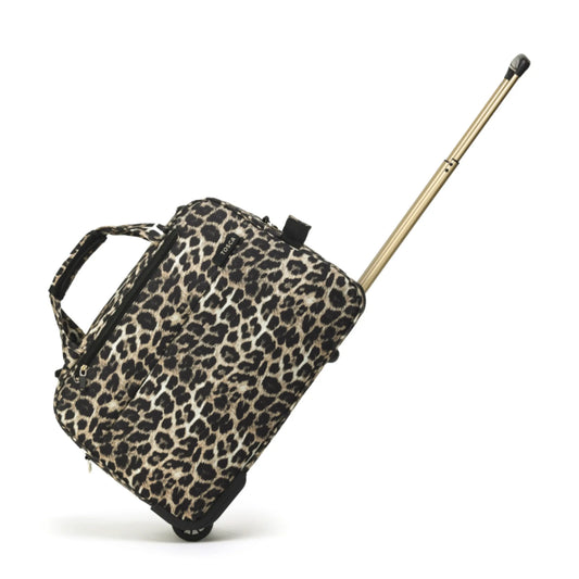 Tosca So Lite Onboard Wheel Bag - Leopard