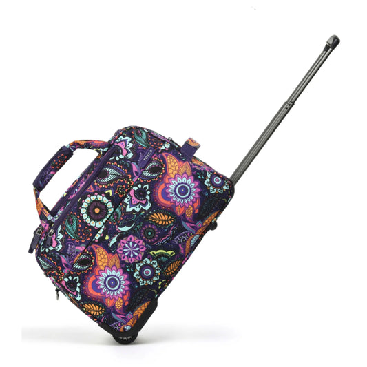 Tosca So Lite Onboard Wheel Bag - Paisley