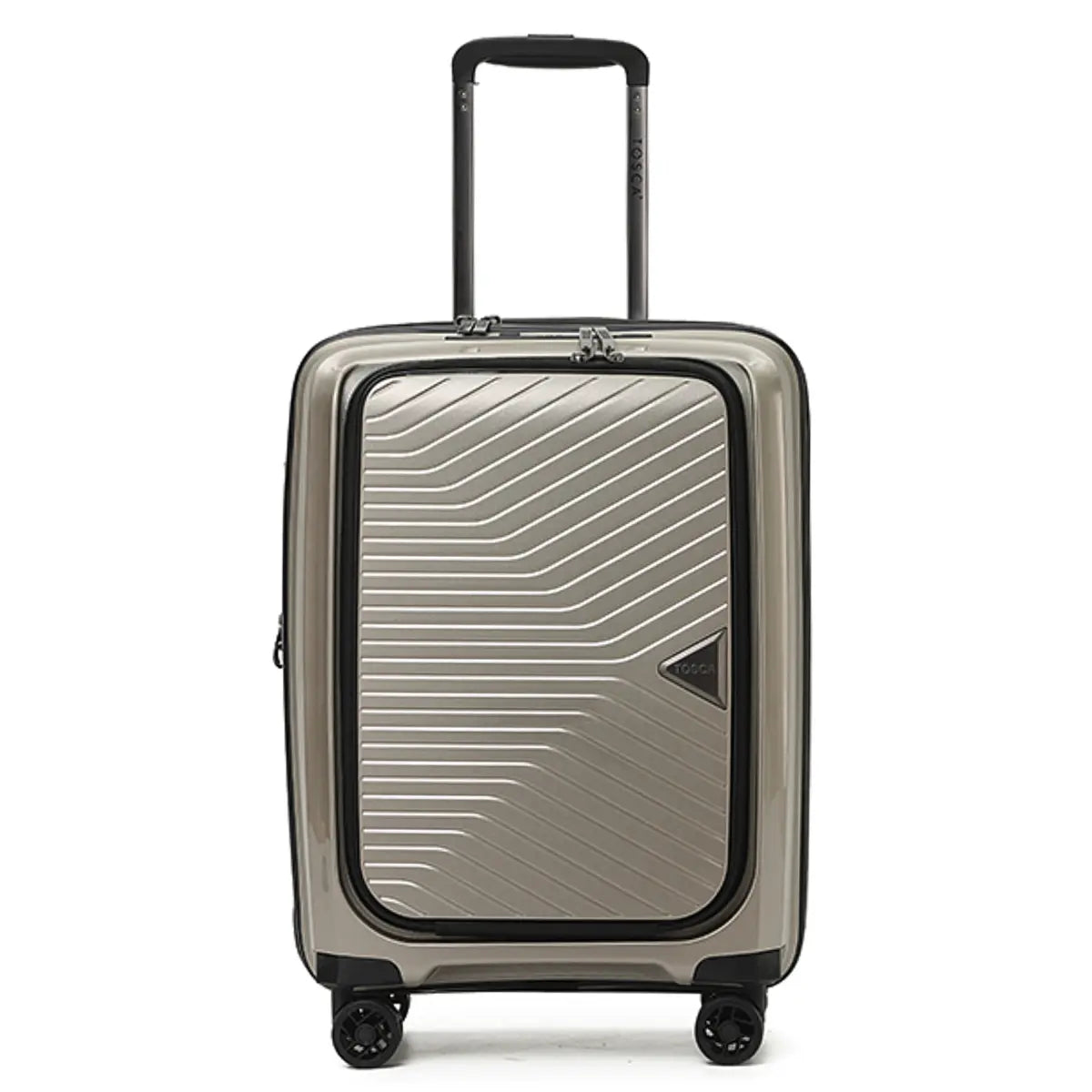 Front and middle zipper opening