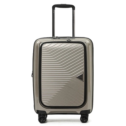 Front and middle zipper opening