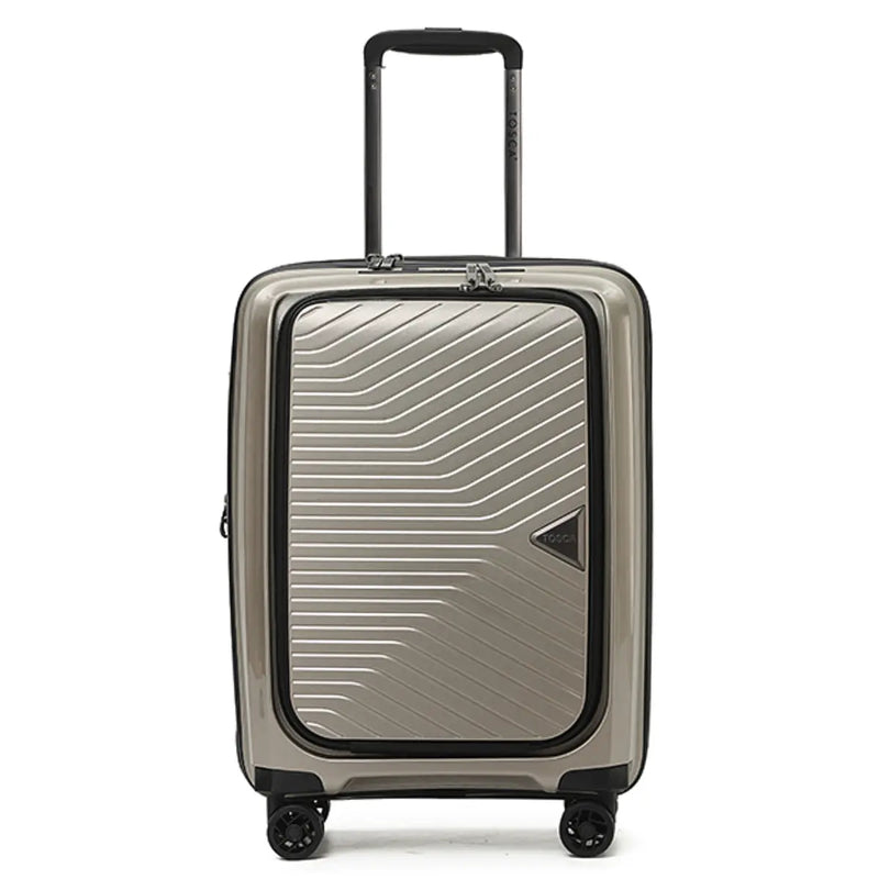 Front and middle zipper opening