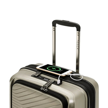 Push button retractable handle