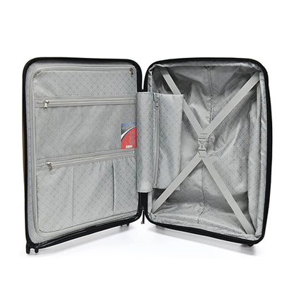 Fully lined with cargo straps and pockets