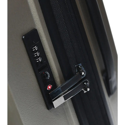 Recessed combination lock with TSA