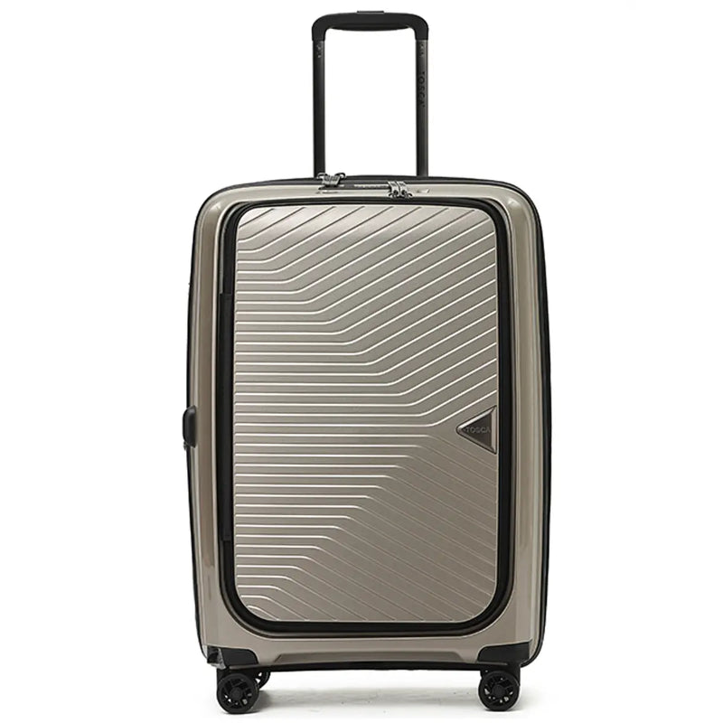 Tosca Space-X 66 cm 4 Wheel Spinner Case - Champagne