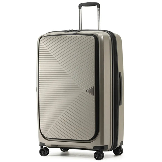 Push button retractable handle