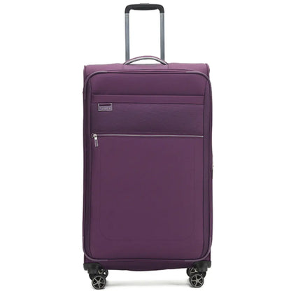 Tosca Vega 81 cm 4-Wheel Spinner Luggage - Plum