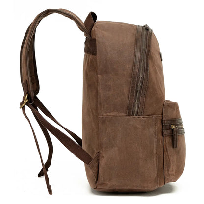 Lightweight waxed canvas material