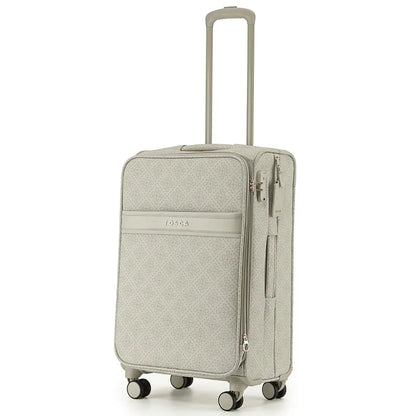 Tosca Willow 66 cm 4-Wheel Expandable Suitcase - Vanilla