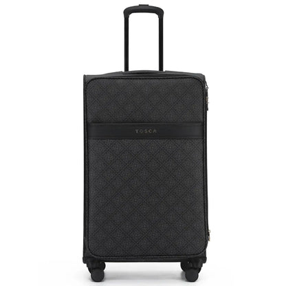 Tosca Willow 77 cm 4-Wheel Expandable Suitcase - Caviar