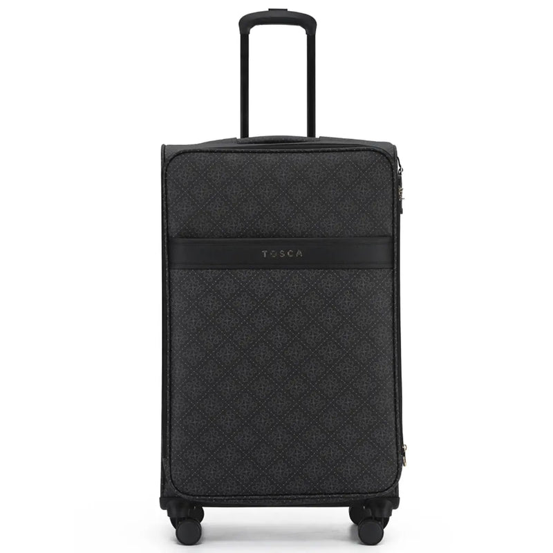 Tosca Willow 77 cm 4-Wheel Expandable Suitcase - Caviar