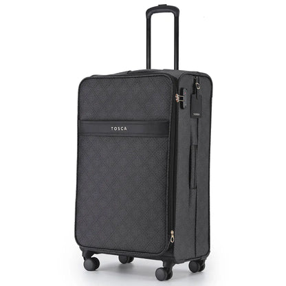 Tosca Willow 77 cm 4-Wheel Expandable Suitcase - Caviar