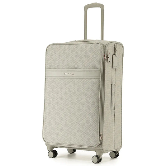 Tosca Willow 77 cm 4-Wheel Expandable Suitcase - Vanilla