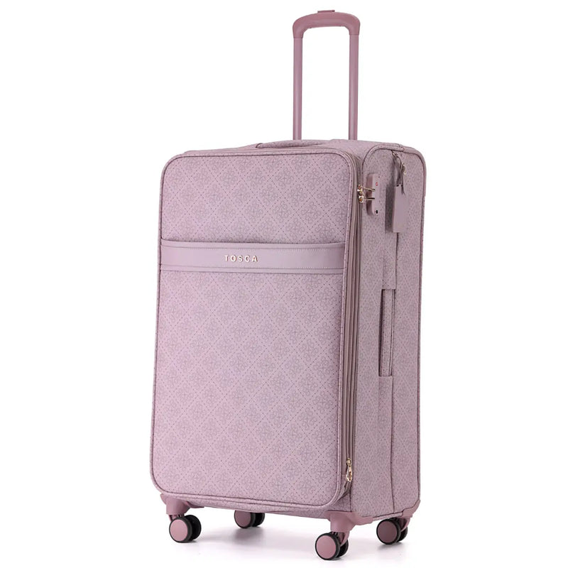 Tosca Willow Suitcase Set of 3 - Misty Rose (Carry-on Medium and Large)