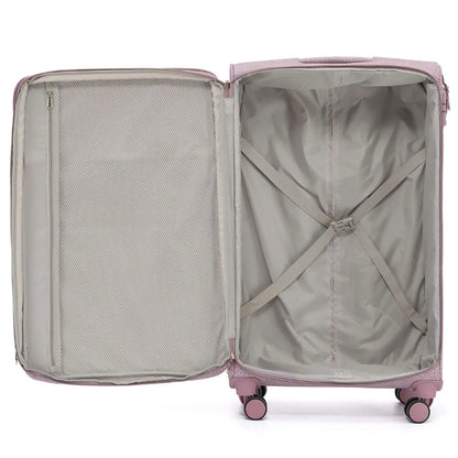 Tosca Willow Suitcase Set of 3 - Misty Rose (Carry-on Medium and Large)