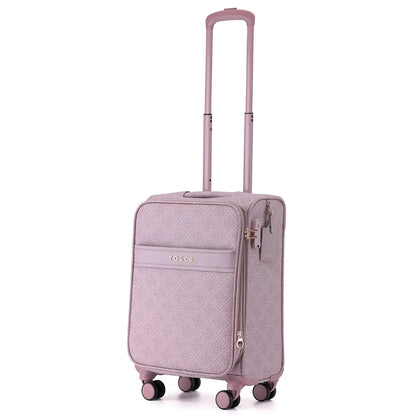 Tosca Willow Suitcase Set of 3 - Misty Rose (Carry-on Medium and Large)