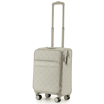 Tosca Willow Suitcase Set of 3 - Vanilla (Carry-on Medium and Large)