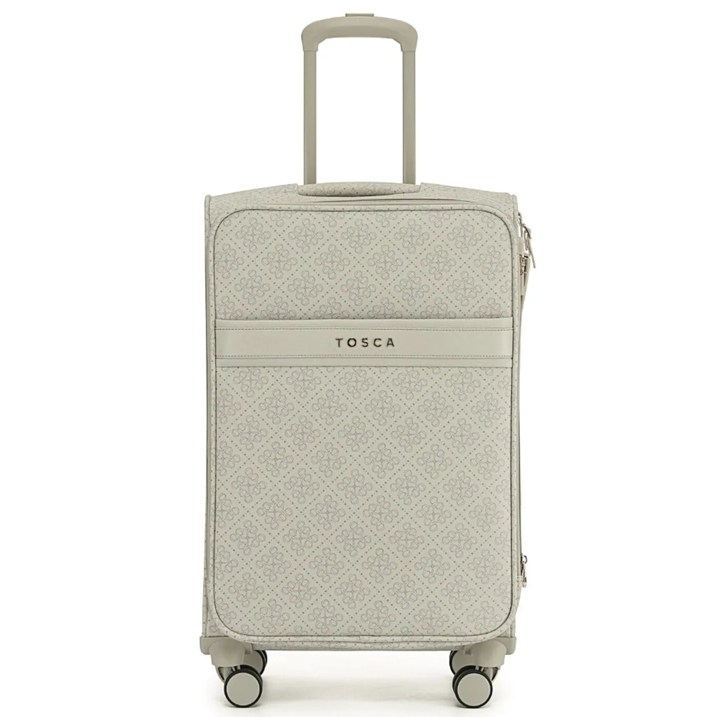 Tosca Willow Suitcase Set of 3 - Vanilla (Carry-on Medium and Large)