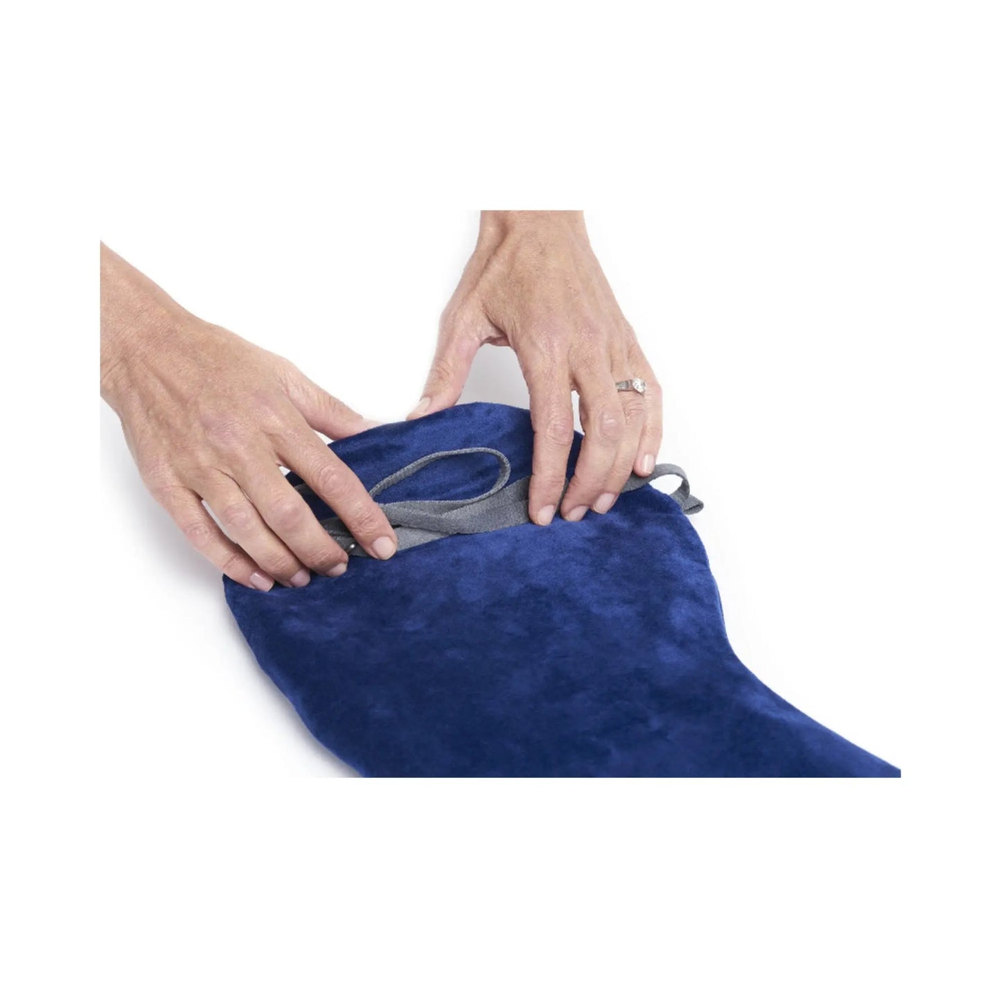 Plush washable cover with memory foam inserts