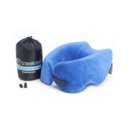 Stuff pouch will compress the pillow to 1/4 its size.