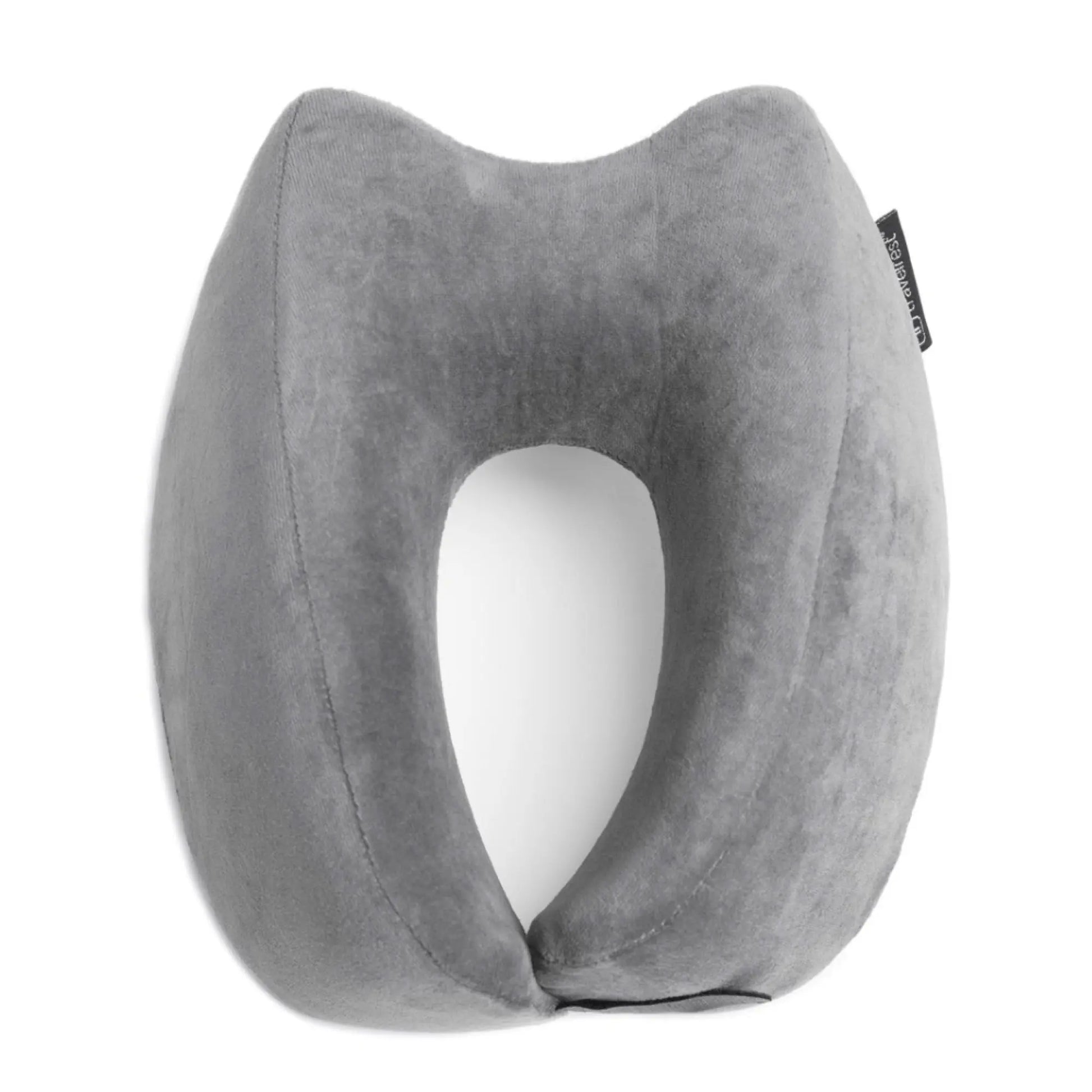 Travelrest Nest - The Ultimate Memory Foam Travel Neck Pillow - Grey