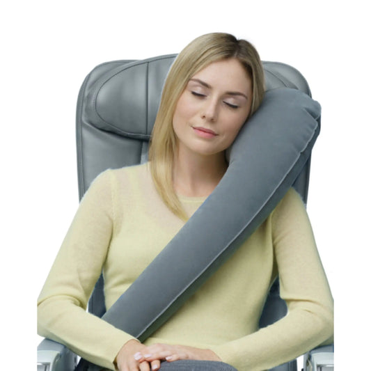 Travelrest Ultimate Inflatable Travel Pillow - Grey