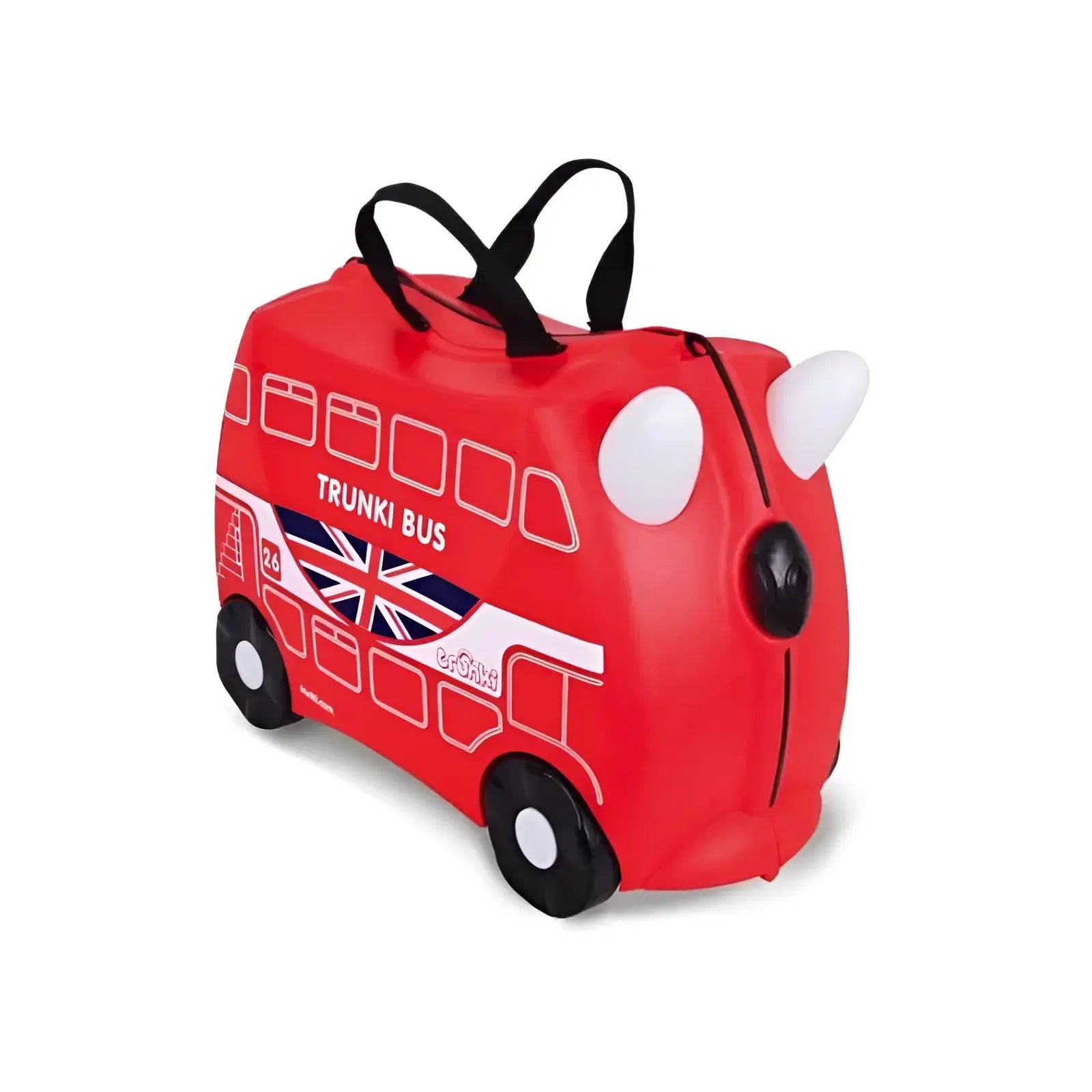 Trunki Boris the Bus - Ride on Suitcase / Luggage : Carry-on Bag