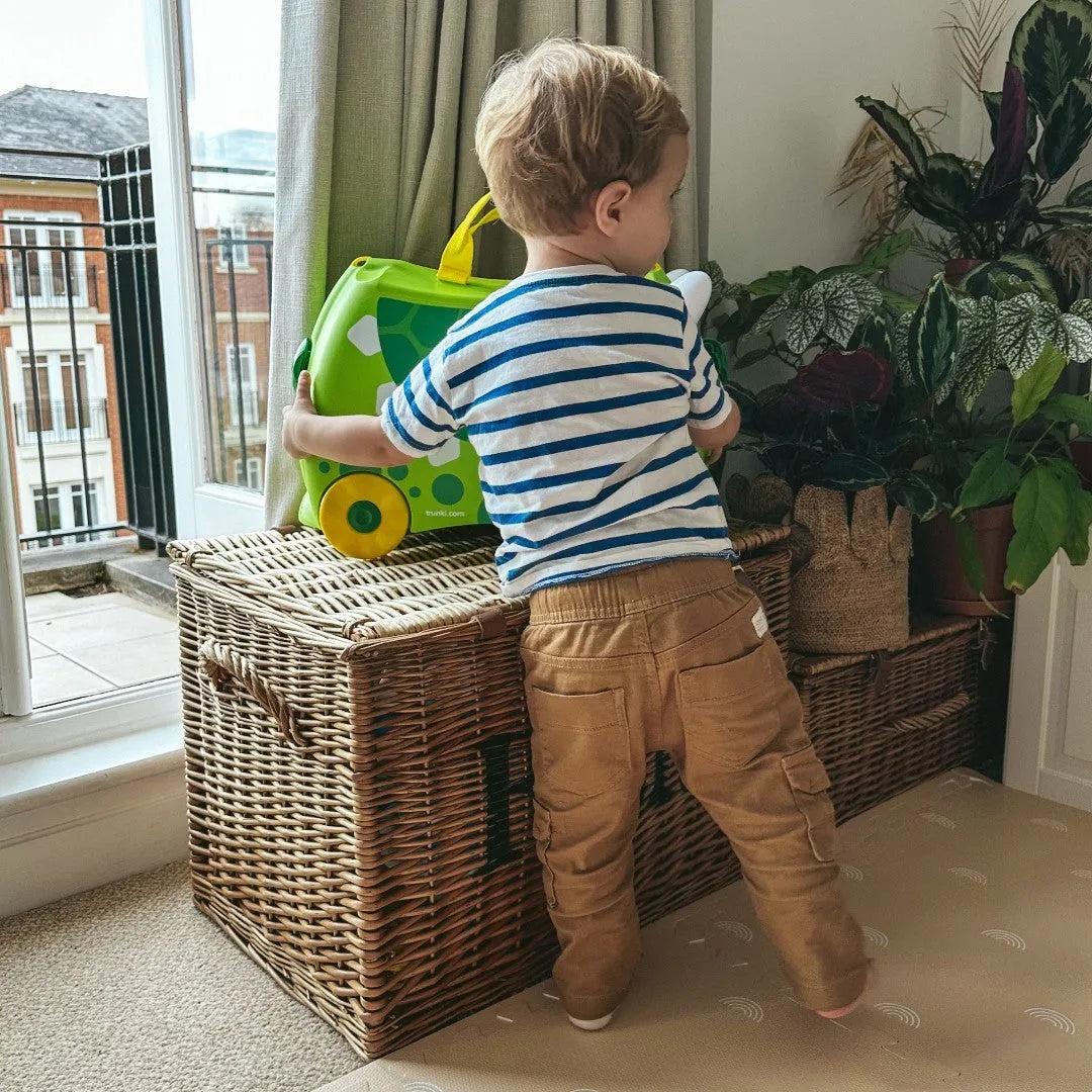 Trunki Dudley the Dinosaur - Ride on Suitcase / Carry-on Bag