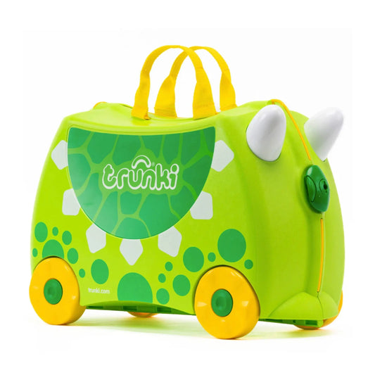 Trunki Dudley the Dinosaur - Ride on Suitcase / Carry-on Bag