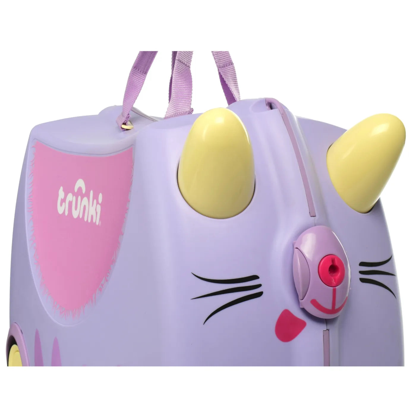 Trunki Glide Ride on Luggage / Kids Carry-on Bag - Cassie the Cat